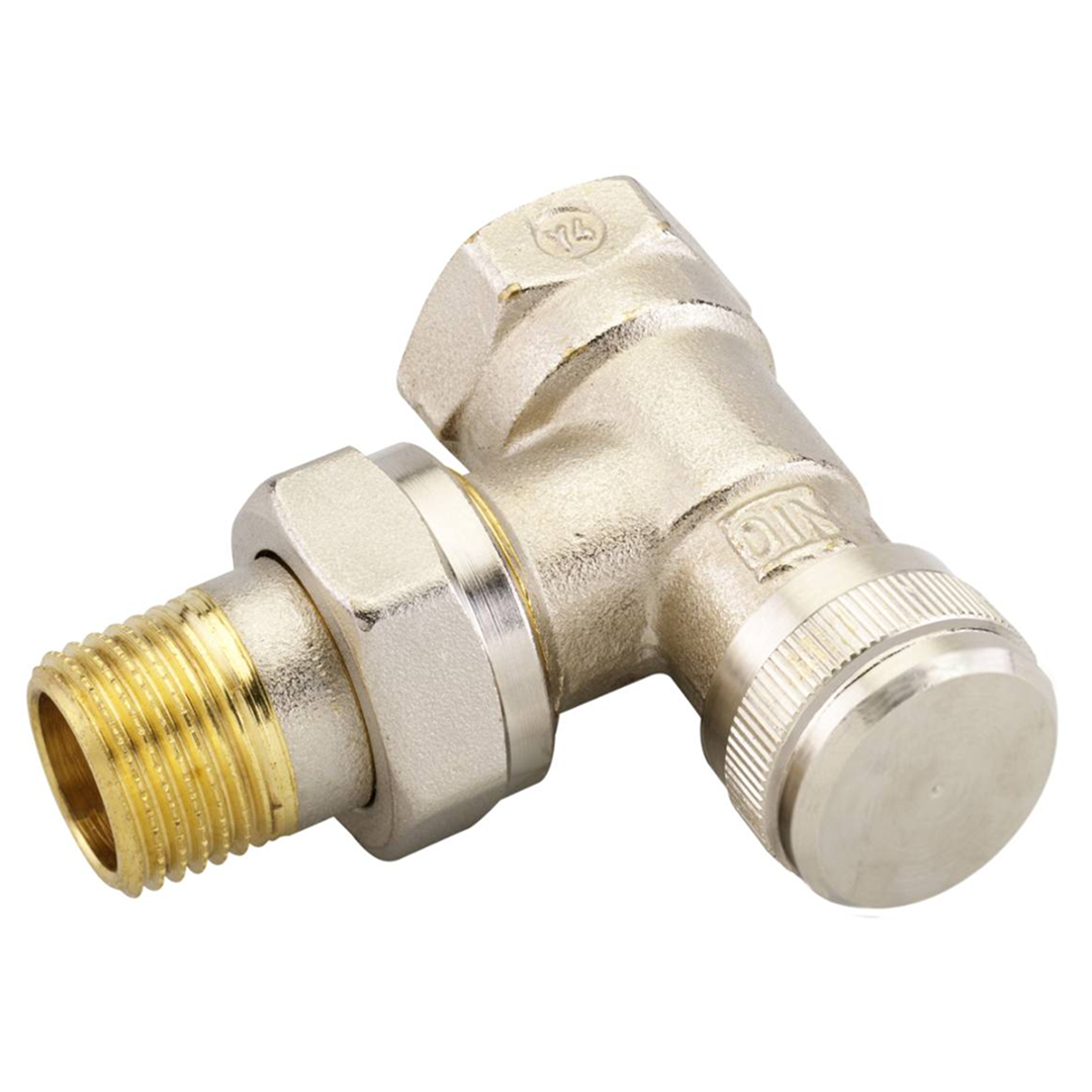 Клапан радиаторный угловой RLV Ду20, Danfoss (для двухтрубной системы) Клапан радиаторный угловой RLV Ду20, Danfoss (для двухтрубной системы)