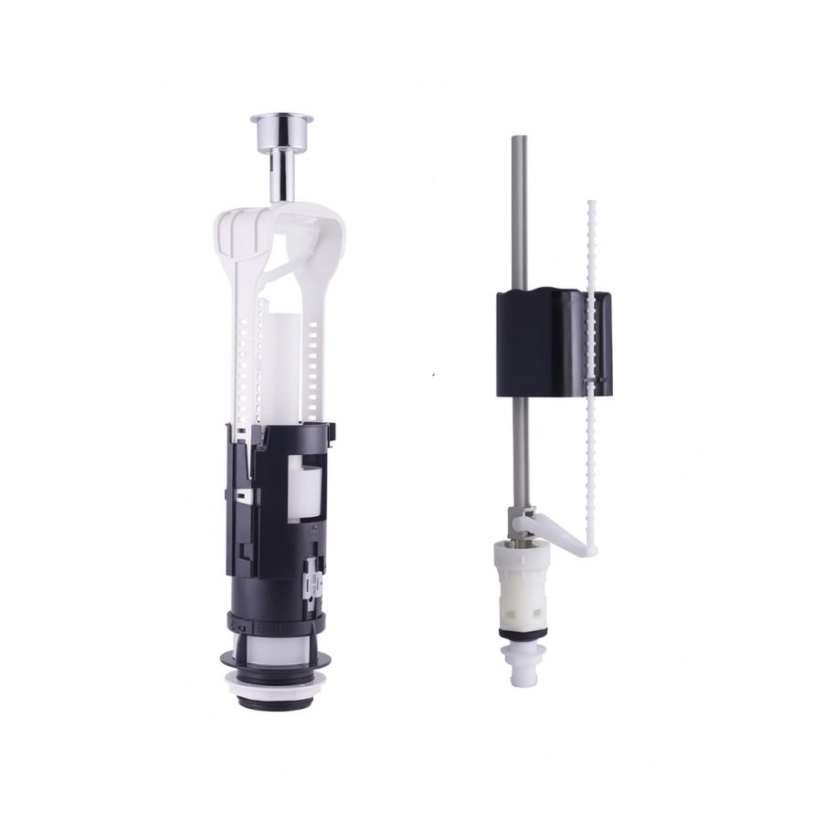 Комплект сливной арматуры для унитаза URAL I. UNI BOTTOM с нижним подключением