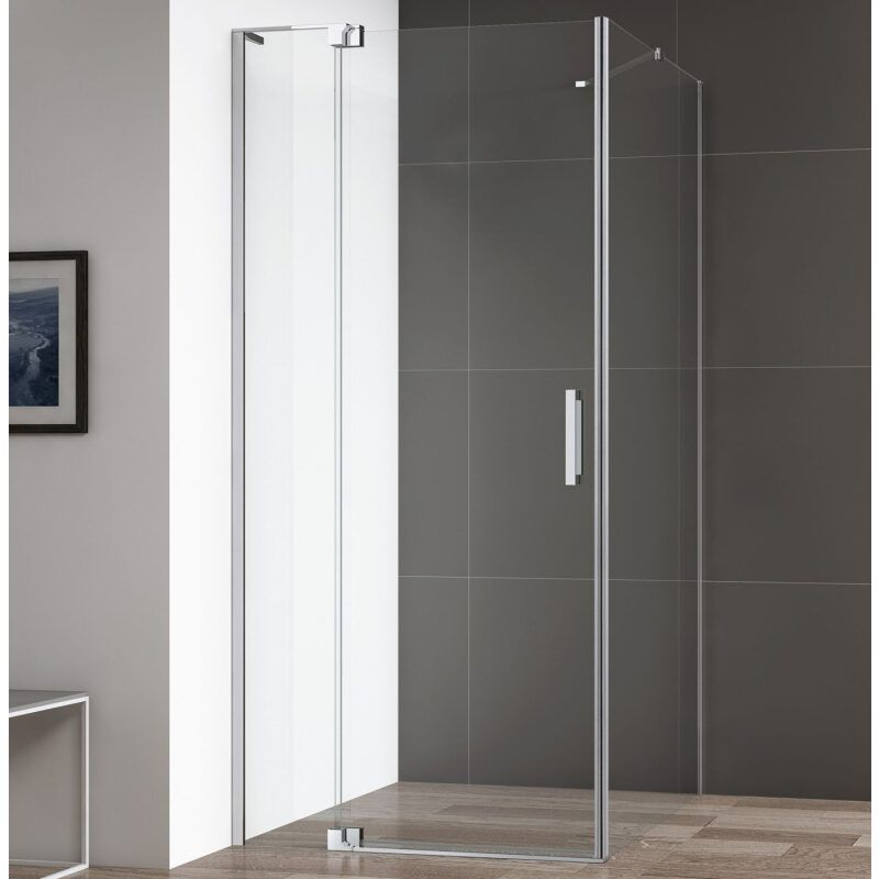 Душевой уголок Cezares 80/90*80/90*195 без поддона SLIDER-A-2-80/90-C-Cr