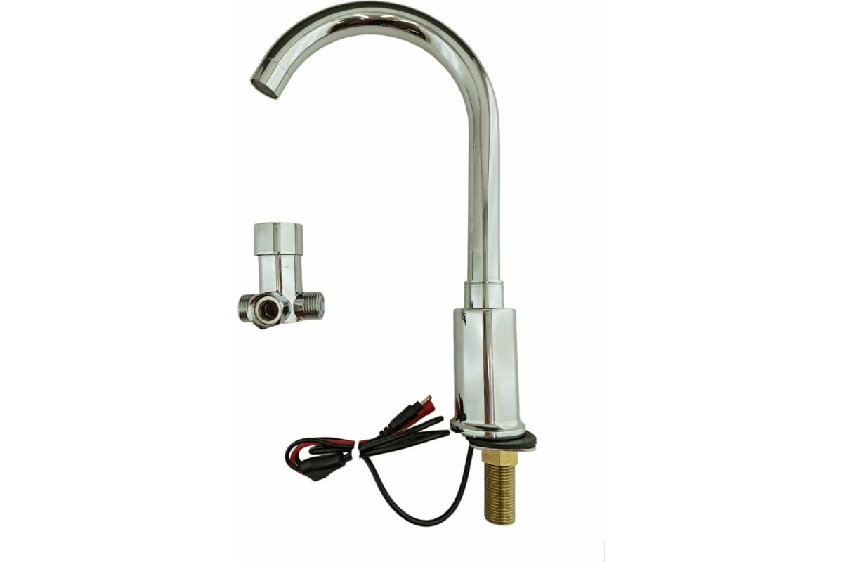 Смеситель сенсорный  высокий излив, эконом T991 без регулятора