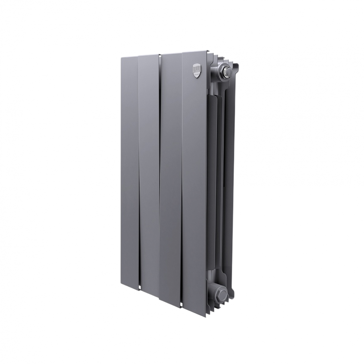 Радиатор биметаллический Royal Thermo PianoForte 500 Silver Satin (4, 6, 8, 10, 12 секц.)