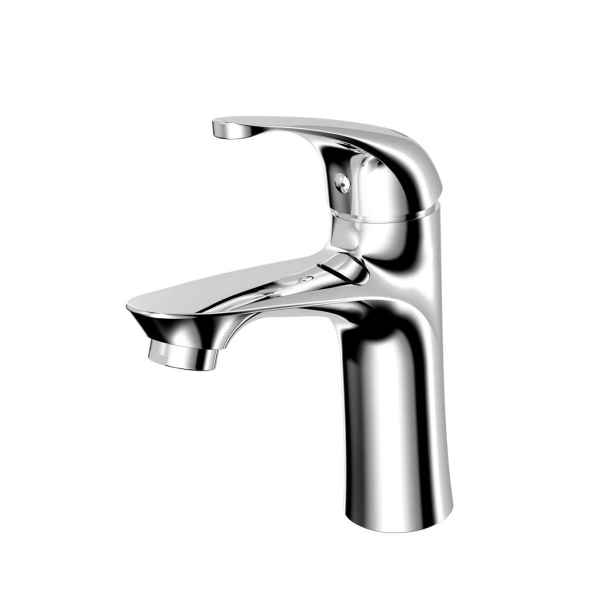 Смеситель AWP Agura S0706C для раковины монолитный, хром