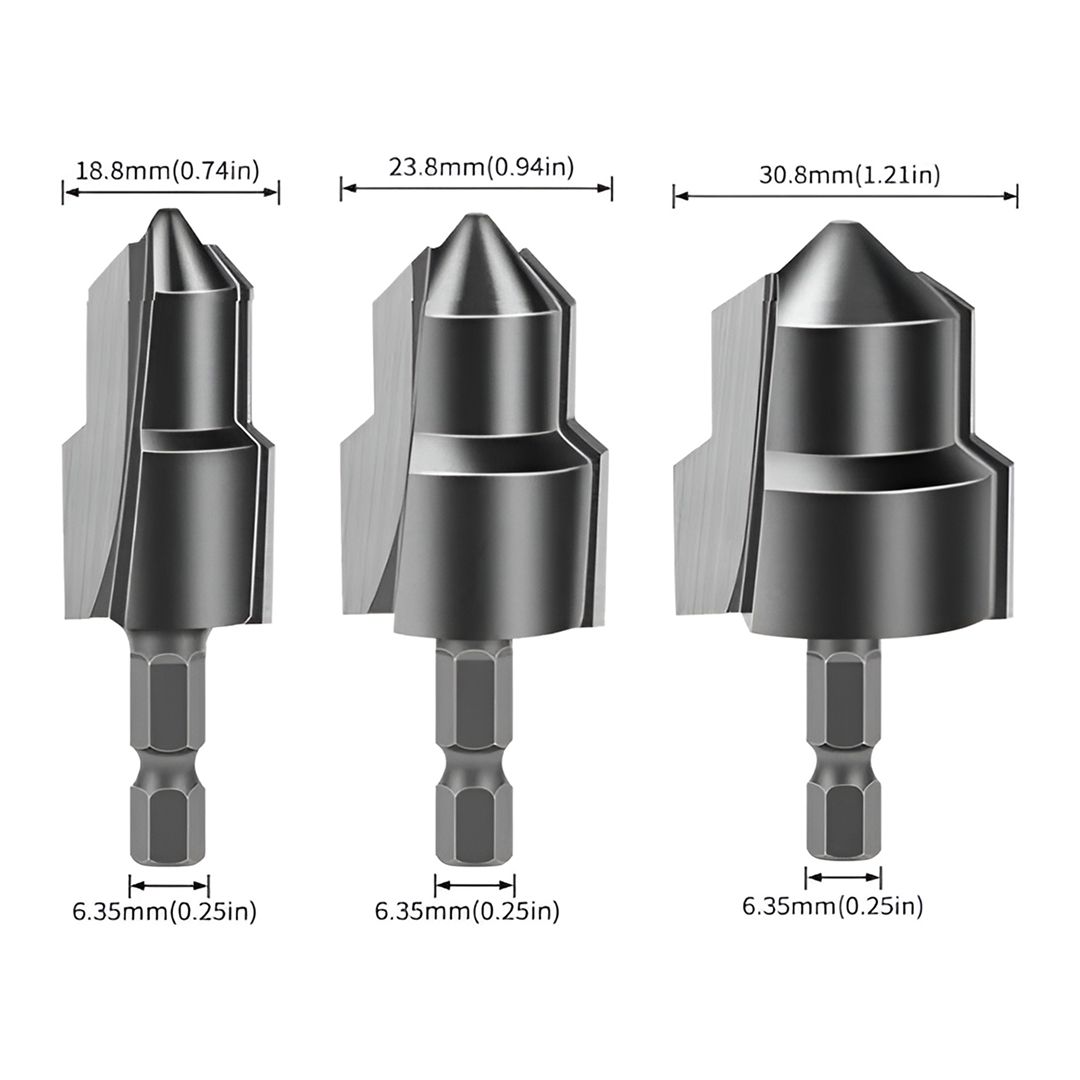 Комплект фрез BP-CIT для восстановления PPR фитингов DN 20-25-32