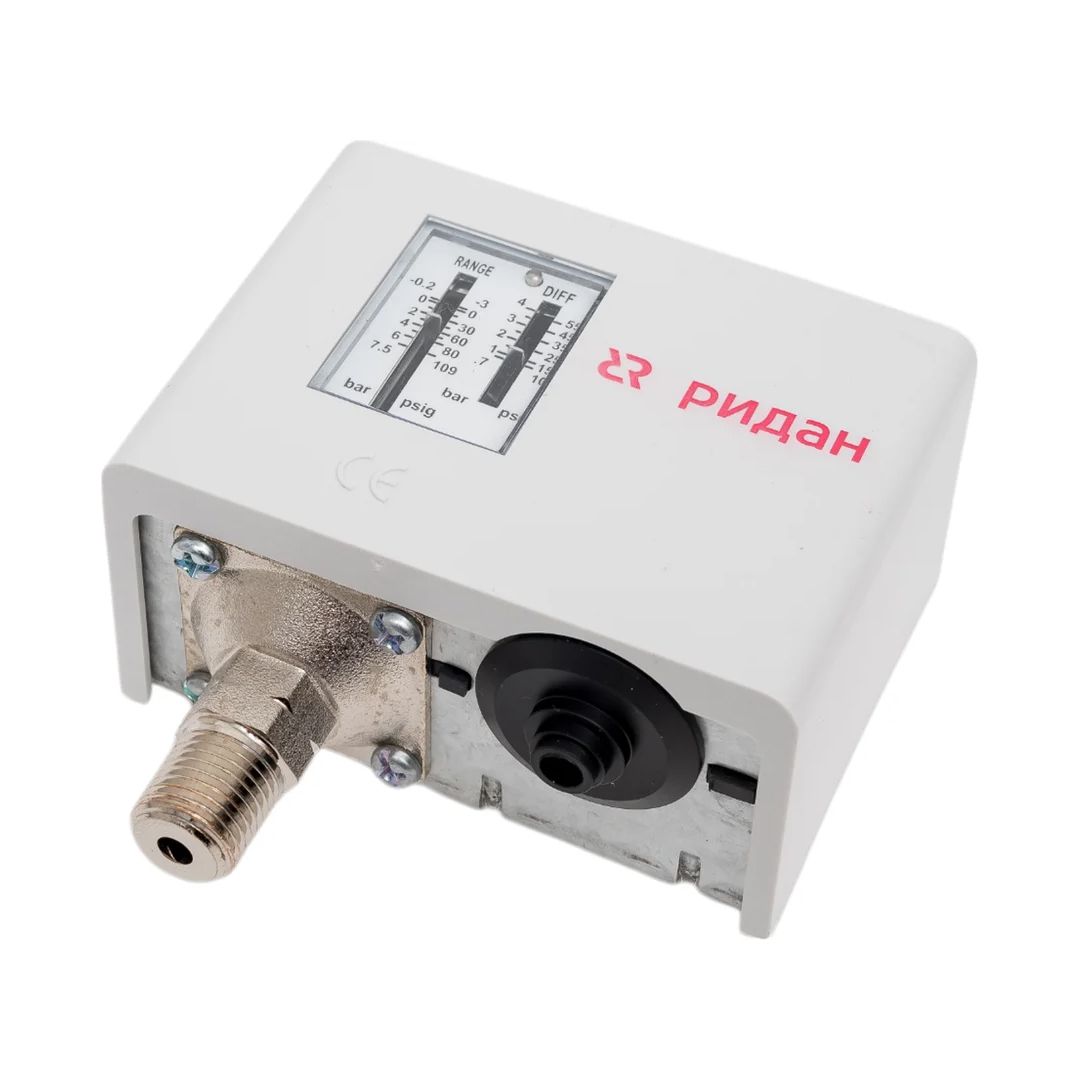 Реле давления РИДАН (KPI 35R), G 1/4'' (настройка - 0.2-7.5 бар)
