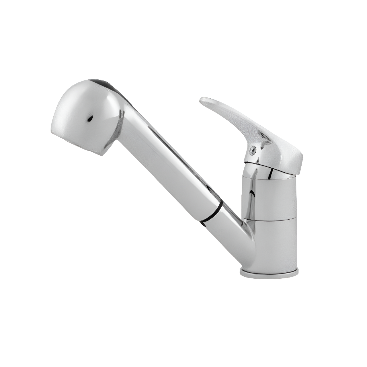 Смеситель для кухни VEROSA SK-13-08 (с выдвижной лейкой 2 режима  хром, картридж D40,шпилька), (без