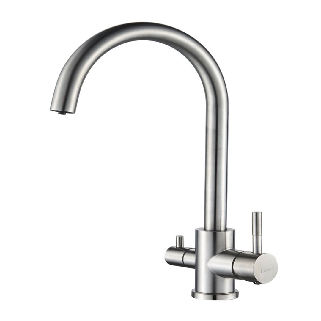 Кухонный смеситель под фильтр, сатин ADA103C La Oute