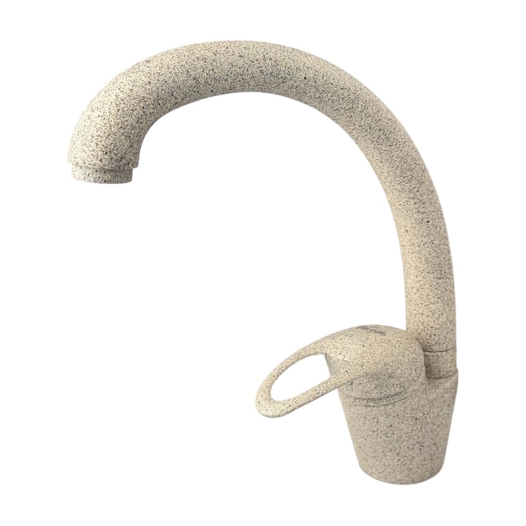 Смеситель для кухни VEROSA SK-15-03 (камень песок, картридж D40, гайка), (без подводки)