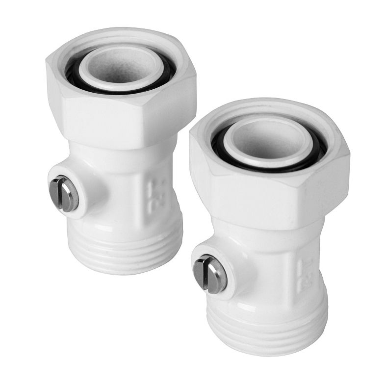 Набор нижнего подключения Royal Thermo прямой раздельный 3/4х3/4ЕК белый