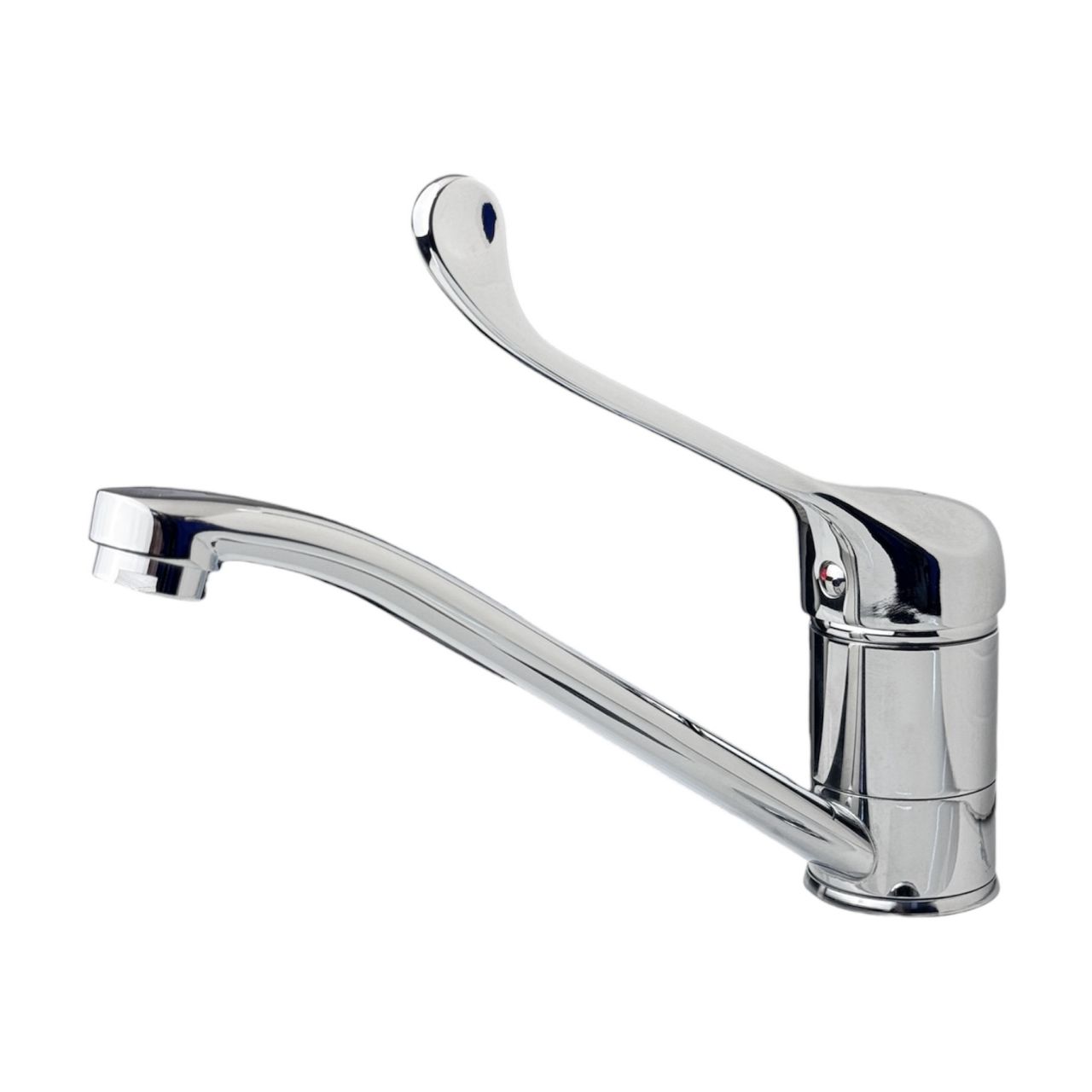 Смеситель для кухни VEROSA SK-10-X Хирургический (излив 25см, картридж 40мм) (без подводки)