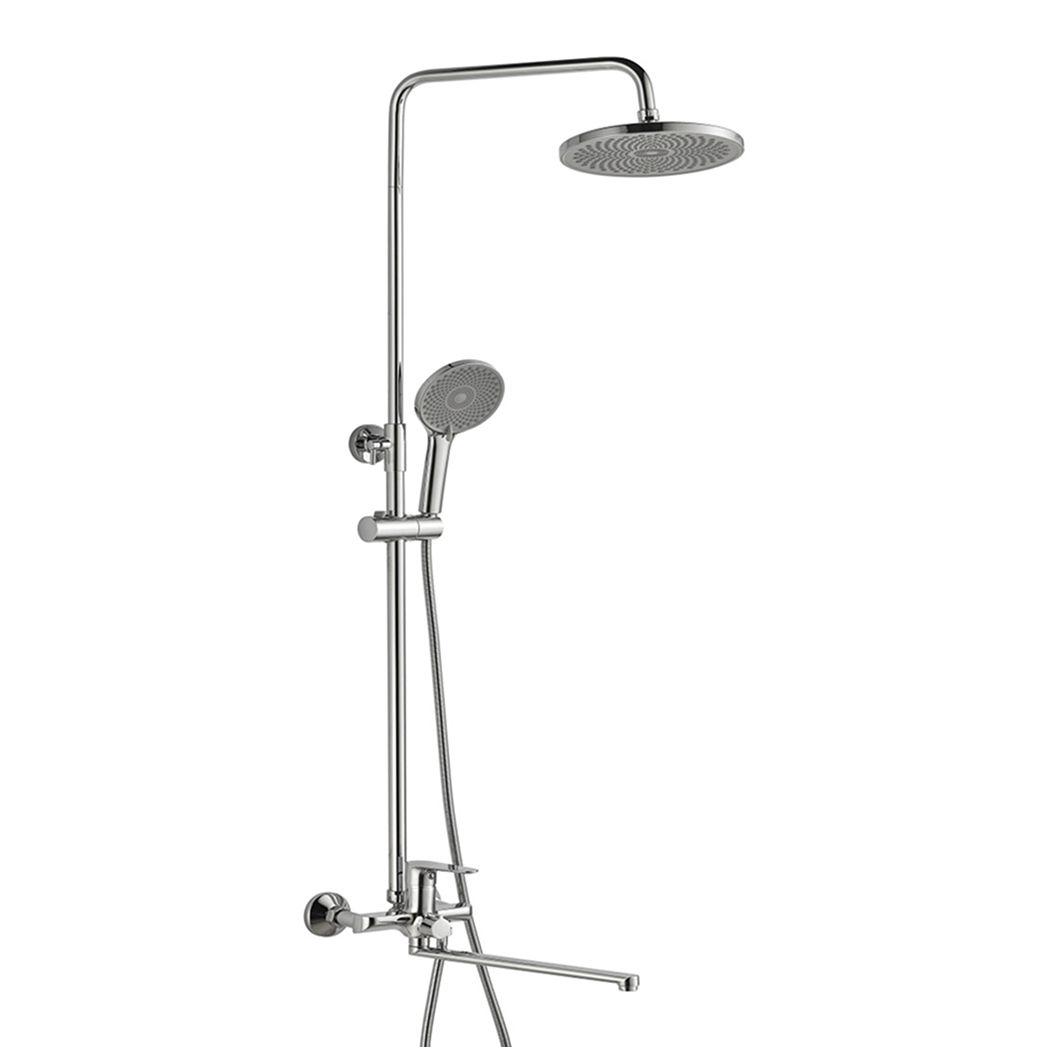 Душевая система, хром LEO194 La Oute