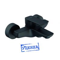 KLUDI PURE&STYLE однорычажный смеситель для ванны и душа, черный матовый, арт. 406813975 УЦЕНКА