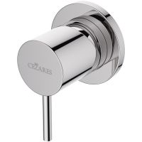 Встраиваемый однорычажный смеситель на 1 выход, хром CEZARES LEAF-DIM, LEAF-DIM-L-01 Встраиваемый однорычажный смеситель на 1 выход, хром CEZARES LEAF-DIM, LEAF-DIM-L-01