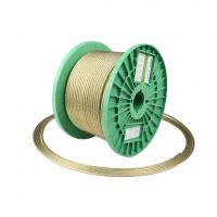 Трос стальной 5 мм в оплетке ПВХ (бухта 100 метров)