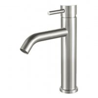Смеситель для раковины Aquanet Steel, сталь, сатин AF210-10S (242966)