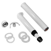 Комплект Royal Thermo: дымоход коаксиальный 60/100 - 1000мм АНТИЛЕД универсальный