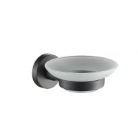 Мыльница стекло Black 20585