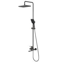 Душевая система Splenka оружейная сталь (графит) S30.24.09