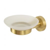 Мыльница стекло Gold 23585