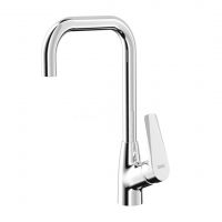 Смеситель AWP Tair-P для кухни с высоким П-образным поворотным изливом, хром