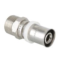 Пресс-соединения НР Valtec D16-26 мм Пресс-соединения НР Valtec D16-26 мм