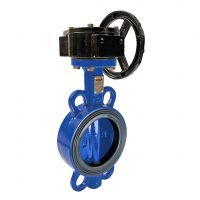 Затвор С РЕДУКТОРОМ дисковый поворотный Ду 40-300 REON тип RSV82